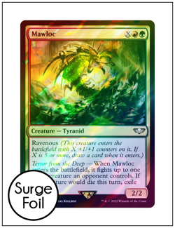 1x Mawloc, Surge Foil, Warhammer 40k, Magic MTG NM - Image 1