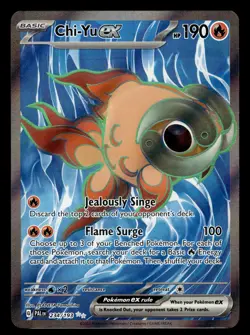 Chi-Yu ex 234/193 Ultra Rare Paldea Evovled Pokemon Card - Image 1
