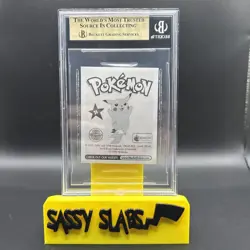 1999 Topps Pokemon Merlin Stickers #26 Raichu GRADED BGS 10 - Image 2