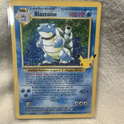 Pokemon TCG - Blastoise 2/102 - 25th Celebrations: Classic Collection Holo - NM - Image 1