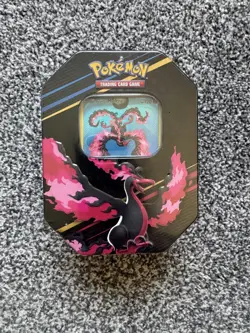 Pokemon TCG Crown Zenith Galarian Moltres Tin x4 - Sealed - Image 2