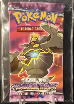 Pokemon 2008 Diamond & Pearl Stormfront Booster Pack Dusknoir Art Factory Sealed - Image 1