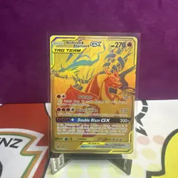 Reshiram Charizard GX SM247 Pokemon Sun Moon Promo 2021 NM 🔥🔥🔥 - Image 1