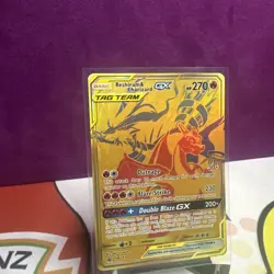 Reshiram Charizard GX SM247 Pokemon Sun Moon Promo 2021 NM 🔥🔥🔥 - Image 2