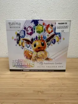 Prismatic Evolutions Pokemon Center Elite Trainer Box - PC ETB Sealed - Image 1