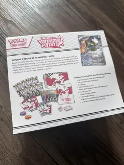 Pokemon Scarlet and Violet White Flare Elite Trainer Box ETB Sealed - Image 2