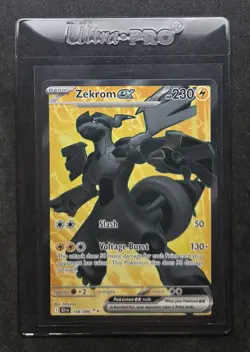 Pokemon TCG Zekrom EX - SV: Black Bolt - 158/086 - ULTRA RARE - NM/M - Image 1