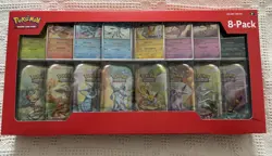 Pokemon TCG: Scarlet & Violet - Prismatic Evolutions 8 Pack Mini Tin - Image 1