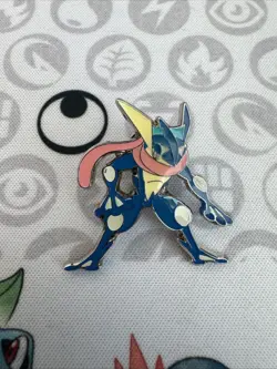 Greninja Metal Enamel Pin Brand NEW Sword & Shield Pokemon TCG - Image 1