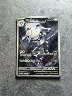 Pokemon TCG Mega Evolution Steelix Holo 150/132 Secret Rare - Image 1