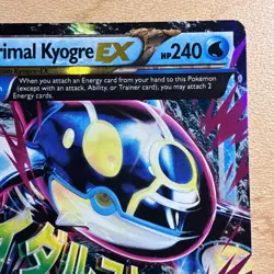 Pokemon TCG Primal Kyogre-EX Primal Clash 55/160 Holo Holo Rare EX 2014 - Image 3