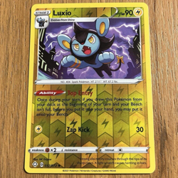 Luxio 032/072 Shining Fates Reverse Holo Pokemon Card NM - Image 1