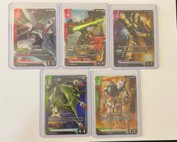 Gundam Card Game Dual Impact GD02 LR Lot Of 6 - Image 1