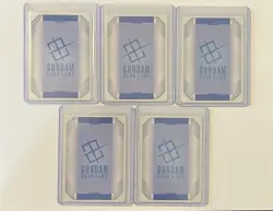 Gundam Card Game Dual Impact GD02 LR Lot Of 6 - Image 2