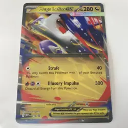 Mega latias ex Black Star Promo With Jumbo Card - Image 2