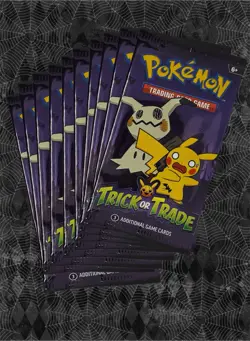 Pokemon TCG Trick or Trade Booster 10X Packs 2023 Halloween 30 CARDS! - Image 2