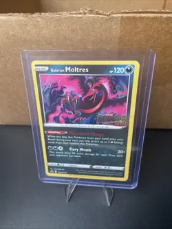 Galarian Moltres - (Prerelease) SWSH125 Sword & Shield Promo Cards Stamped NM - Image 4