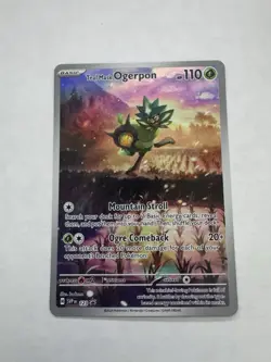 Teal Mask Ogerpon 123 Sv: Scarlet & Violet Promo Cards Holo - Image 1