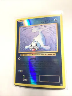 SEEL - 28/108 - Reverse Holo - XY Evolutions - Pokemon Card - EXC - Image 1