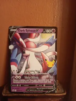 Dark Sylveon V SWSH134 SWSH: Sword & Shield Promo Cards Holo - Image 1