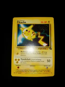 Pokemon Pikachu Promo Rare Card WoTC Promo Kids WB Pokemon The First Movie - Image 2