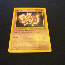 Pokemon Card - Mewtwo WB Stamped Movie Promo WOTC Promo Stamped #3 - Image 3