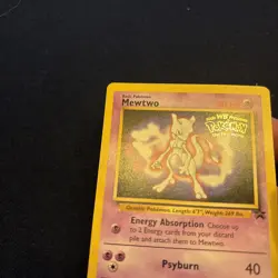 Pokemon Card - Mewtwo WB Stamped Movie Promo WOTC Promo Stamped #3 - Image 4