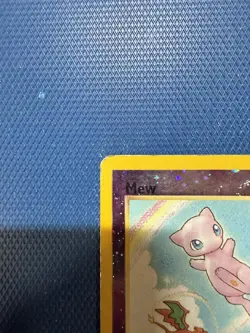 Mew 1/18 Southern Islands 2001 Reverse Holo Promo Pokemon Card HP Double Swirl - Image 4