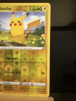 PIKACHU - 49/203 Evolving Skies - NM/LP - Reverse Holo Common - Pokemon TCG Card - Image 3