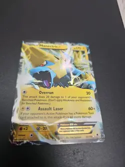 Pokemon TCG Manectric-EX Phantom Forces Holo Card 23/119 Rare - Image 1