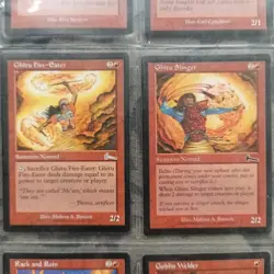 9 Different Magic Cards In Plastic, Magic The Gathering. - Image 4