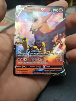 Pokemon TCG Talonflame v Vivid Voltage Holo Ultra Rare Card 029/185 NM - Image 2