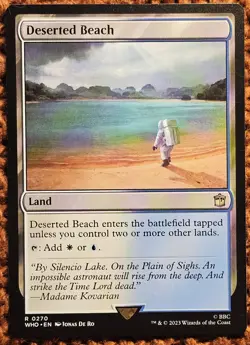 ✨Deserted Beach✨ MTG | Universes Beyond: Doctor Who | NM/M | R 270 - Image 1