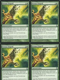 TOP 4 x Krosas Eingriff / Krosan Grip - TIME SPIRAL - deutsch *Split Second* - Image 1