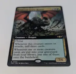 MTG Colossal Grave-Reaver - 0090 - Mint/NM - English - Extended Art Borderless - Image 3