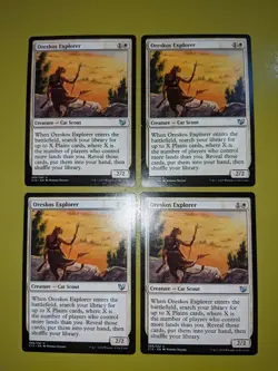 Oreskos Explorer x4 Commander 2015 4x Playset Magic the Gathering MTG - Image 1