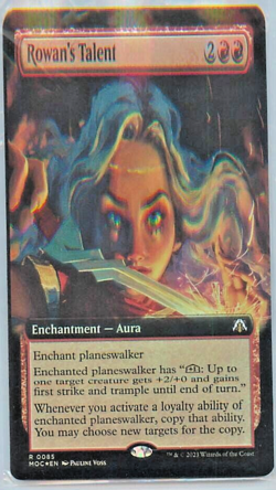 Rowan's Talent In Foil! NM-M MTG Magic The Gathering - Image 1