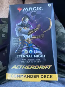MTG - Aetherdrift Commander Deck - Eternal Might - Magic the Gathering - SEALED - Image 1
