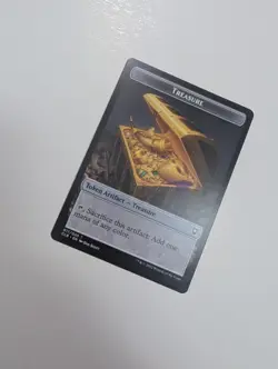 MTG - Treasure 017 (One-Sided) Token - Baldur's Gate NM/M Condition - Image 2