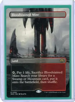 Bloodstained Mire (Borderless) Modern Horizons 3 Regular - Image 1