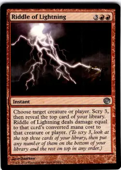 MTG Riddle of Lightning Journey Into Nyx Uncommon #107 - Image 1