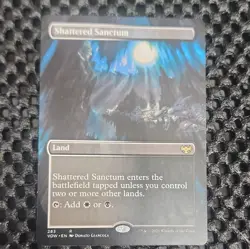 Shattered Sanctum (Borderless) Innistrad: Crimson Vow Regular 283 nm/lp - Image 1