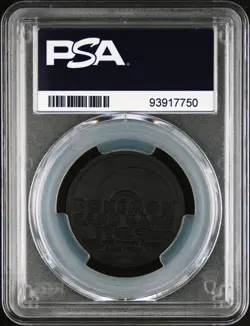 2000 Pokemon Coin Pikachu World Challenge PSA 8 NM-MT - Image 2
