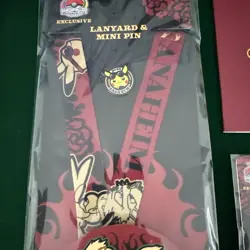 Pokemon World Championships 2025 Pikachu Lanyard / Pikachu Pin - Image 3