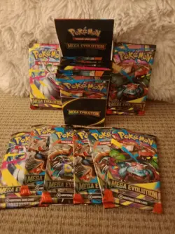 Pokemon Mega Evolution Booster Box Temporal Forces & Phantasmal Flames, 27 Packs - Image 2