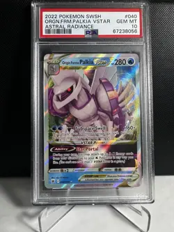 Pokemon! PSA 10 Origin Forme Palkia VSTAR 040/189 - Astral Radiance - Gem Mint - Image 1