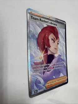 Team Rockets Ariana 237/182 SPECIAL ILLUSTRATION RARE Pokemon Destined Rivals NM - Image 2