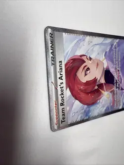 Team Rockets Ariana 237/182 SPECIAL ILLUSTRATION RARE Pokemon Destined Rivals NM - Image 5