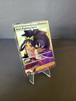 Pokemon TCG Iris's Fighting Spirit 180/159 Journey Together Ultra Rare - Image 1