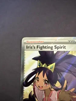 Pokemon TCG Iris's Fighting Spirit 180/159 Journey Together Ultra Rare - Image 5